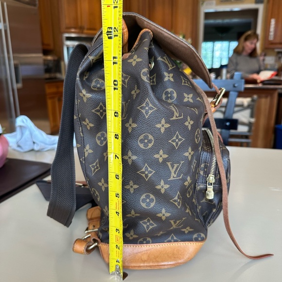 Louis Vuitton Brown Monogram Backpack - Picture 7 of 15